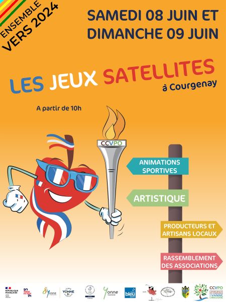 ENSEMBLE VERS 2024 le Samedi 08 Mai dès 10h à Courgenay - Comité Départemental Olympique et Sportif de l'Yonne