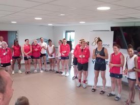 Accueil de la délégation Canadienne de Rugby à 7 féminin ce mardi 15 juillet - Comité Départemental Olympique et Sportif de l'Yonne