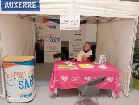 Le Bus du Cœur des femmes fait escale à Auxerre . - Comité Départemental Olympique et Sportif de l'Yonne