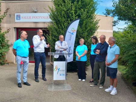 Le lancement de l'édition 2024 du Yonne Tour Sport à Chevannes - Comité Départemental Olympique et Sportif de l'Yonne